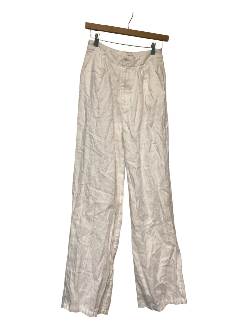 DISSH Norah White Linen Pant - Picture 3 of 6